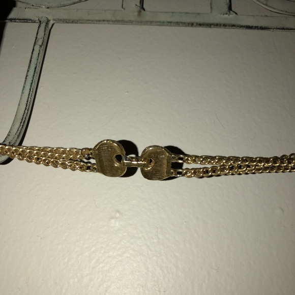 GOLDETTE NY Multi-Strand GoldTone Necklace Locket - Picture 4 of 7